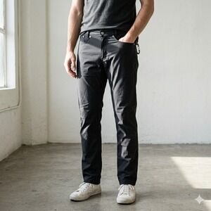 Outlier Slim Dungarees Pants Mens 33 Black Workcloth Techwear Gorpcore